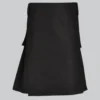Custom Made Black Firefighter Kilt