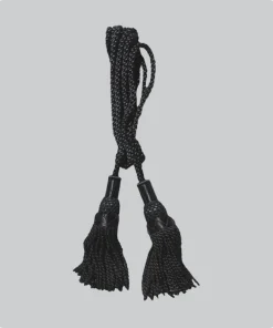 Custom Made Black Silk Bagpipe Cord