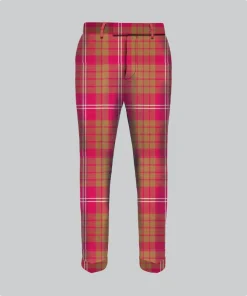 Custom Made Clan Crawford Weathered Tartan Trouser