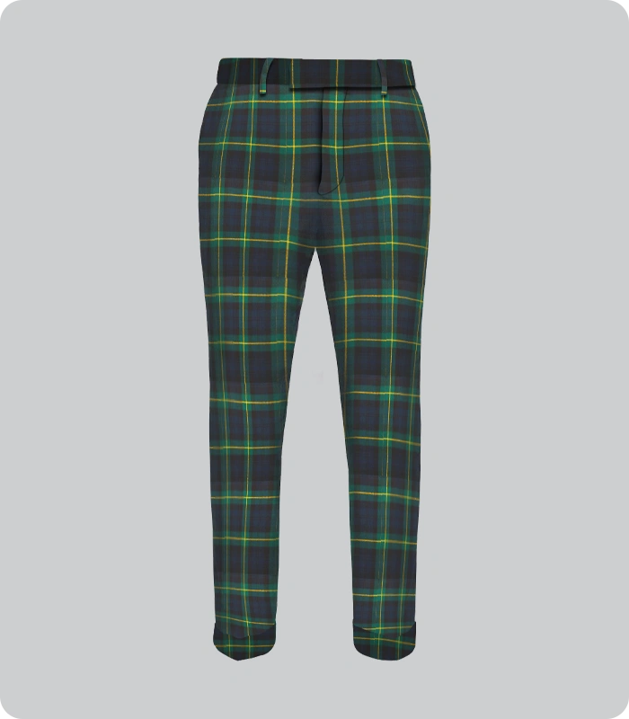 Custom Made Gordon Tartan Trouser