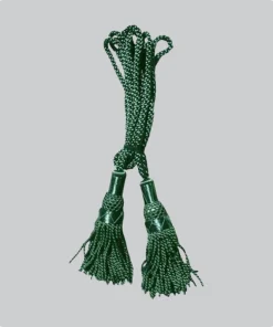 Custom Made Green Silk Bagpipe Cord