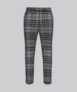Custom Made Grey Watch Tartan Trouser