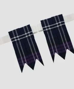 Custom Made Heritage Of Scotland Tartan Kilt Flashes