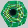 Custom Made Irish Green Tartan Tam o Shanter Hat
