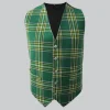 Custom Made Irish National Tartan Waistcoat