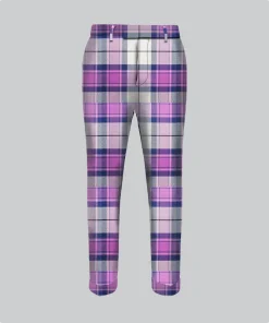 Custom Made Kerr Orchid Tartan Trouser
