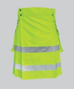 Custom Made Light Green and White Utility Kilt