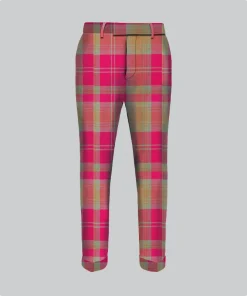 Custom Made Lindsay Weathered Tartan Trouser