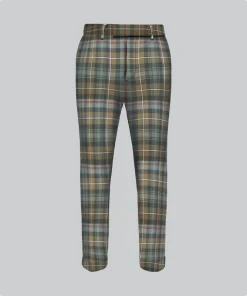 Custom Made Mackenzie Weathered Tartan Trouser