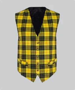 Custom Made Macleod Lewis Tartan Waistcoat