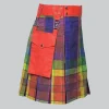 Custom Made Rainbow Utility Kilt With Pockets