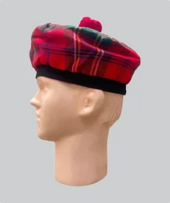 Custom Made Royal Stewart Tartan Tam o Shanter Hat 2