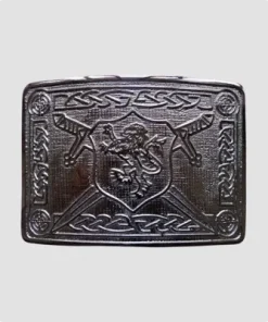 Custom Made Saltire Lion Rampant Belt Buckle