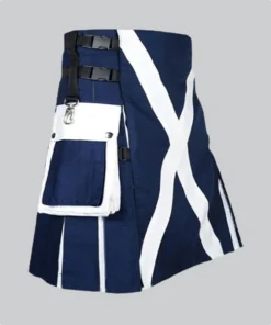 Custom Made Scotland Flag Kilt For Men