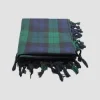 Custom Made Scottish Black Watch Tartan Fly Plaid