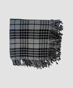 Custom Made Scottish Hamilton Grey Tartan Fly