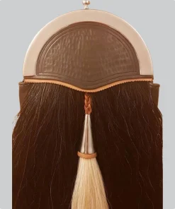 Custom Made Stitched Horsehair Sporran Back