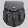 Custom Made Three Tassel Leather Sporran