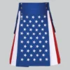 Hand Made American Flag Hybrid Utility Kilt