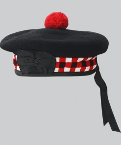 Hand Made Black Balmoral Hat