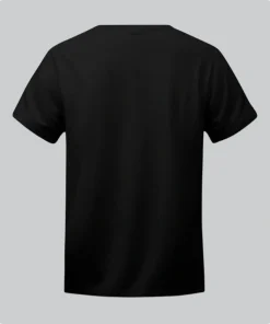 Hand Made Black T-Shirt Back