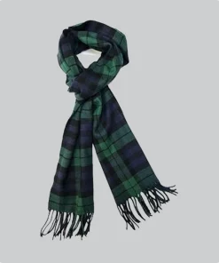 Hand Made Black Watch Tartan Scarf