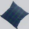 Hand Made Black Watch Tartan Square cushion Cover