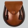 Hand Made Brown Leather Sporran