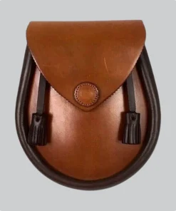 Hand Made Brown Leather Sporran