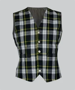 Hand Made Dress Gordon Tartan Waistcoat