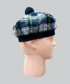 Hand Made Gordan Tartan Tam o Shanter Hat 1