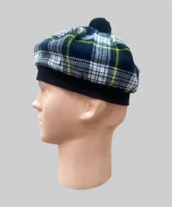 Hand Made Gordan Tartan Tam o Shanter Hat 3
