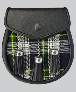 Hand Made Gordon Tartan Kilt Sporran
