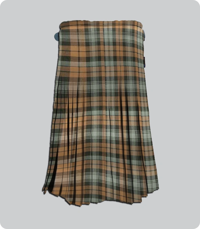 Hand Made High Quality Blackwatch Weathered Tartan Kilt