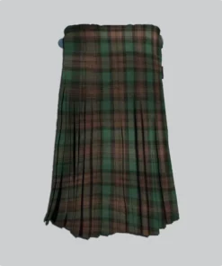 Hand Made High Quality Brown Watch Tartan Kilt Back