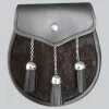 Hand Made Leather Sealskin Sporran