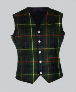 Hand Made Macleod Lewis Tartan Waistcoat