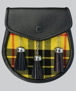 Hand Made Macleod Tartan Kilt Sporran