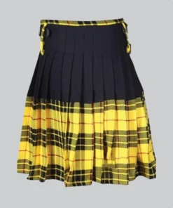 Hand Made Macleod of Lewis Tartan Hybrid Kilt Back