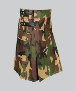 Hand Made Military Camouflage Tactical Kilt