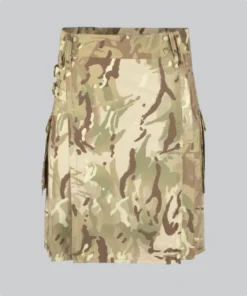 Hand Made Multi Camouflage Tactical Kilt
