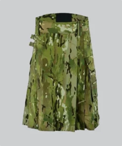 Hand Made Multicam Tactical Utility Kilt For Men’s Left side