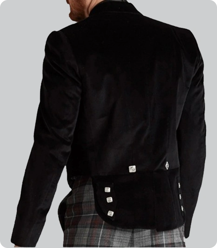 Hand Made Prince Charlie Jacket Back