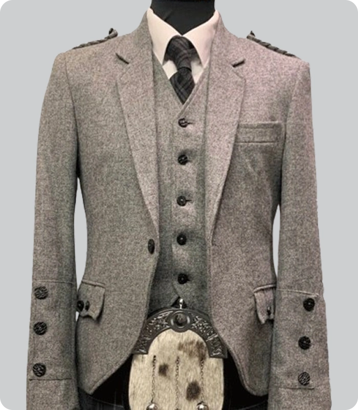Hand Made Scottish Argyle Jacket