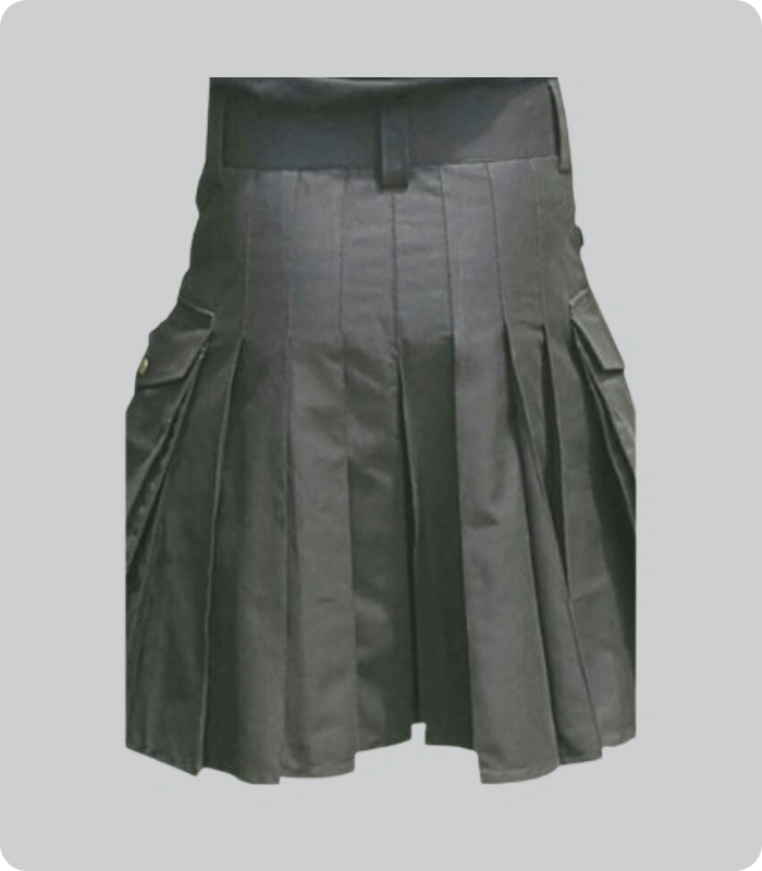 Hand Made Scottish Firefighter Kilt Back
