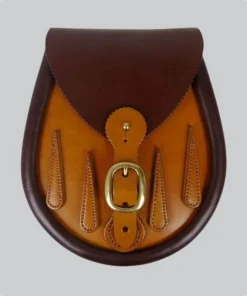 Hand Made Scottish Leather kilt Sporran