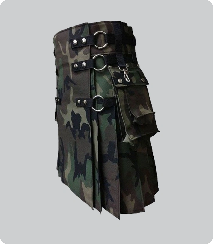 Hand Made Scottish Tactical Kilt back