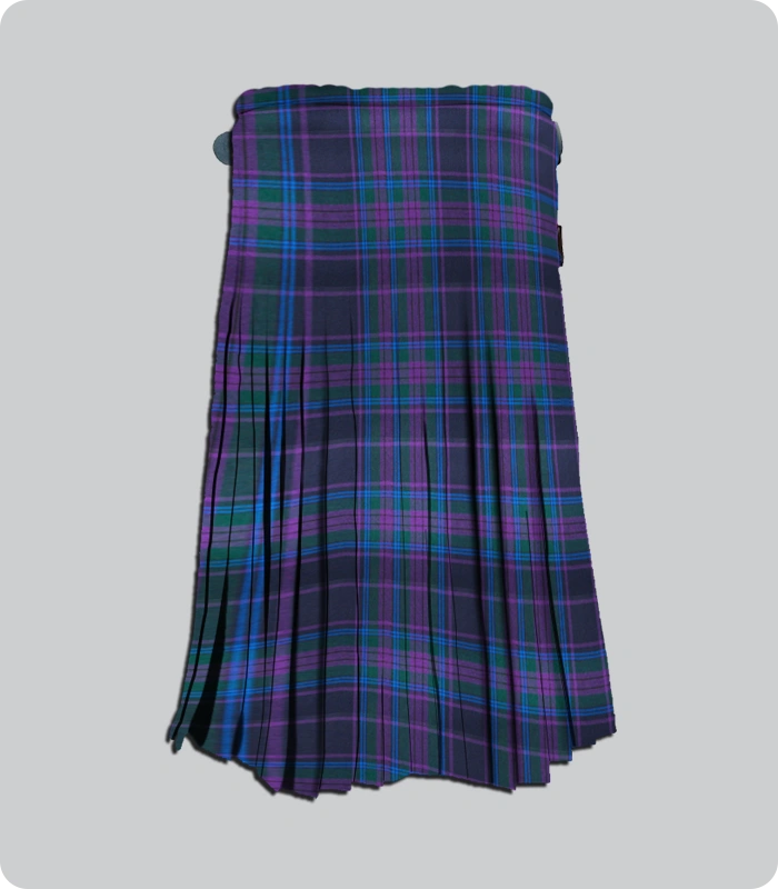 Hand Made Spirit Of Scotland Tartan Kilt Back