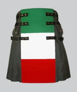 Hand Made Traditional Italian Flag Kilt