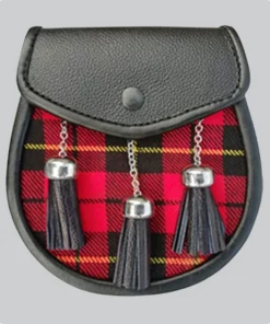 Hand Made Wallace Tartan Kilt Sporran